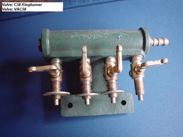 Spare Valves and Harness C50 Ringburner