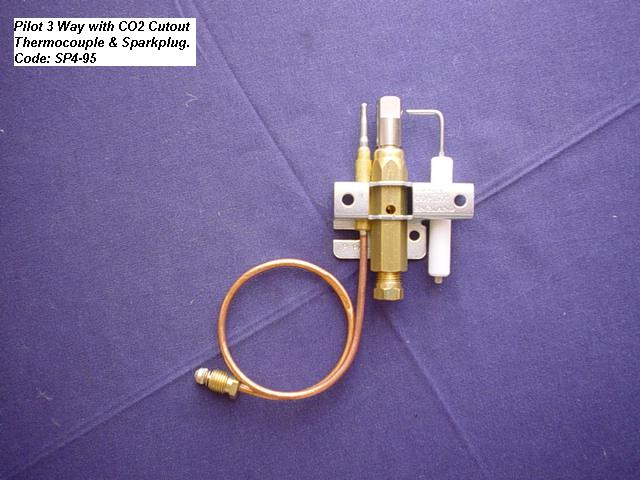 Pilot 3 Way with CO2 Cut-0ut & Spark Plugs