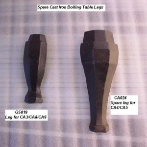 Spare Cast Iron Legs – Boiling Tables gs019 gs024