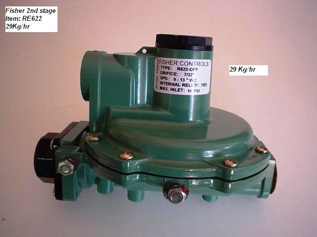 RE622BCF - Regulator: 20KG 2 Stage - MARSHALL - Image 2