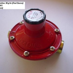 RE030S - MONDIAL Regulator: Inline 4Kg/Hour - Red Baron