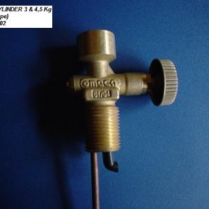 Cylinder 3Kg & 4,5 Kg (Omega) Valve