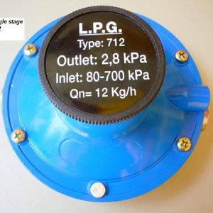 RE712S - Regulator: 12KG Single Stage - MONDIAL